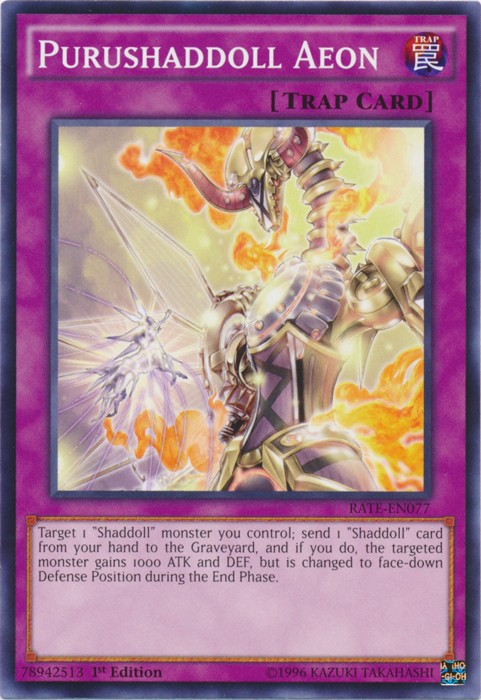 Purushaddoll Aeon RATE-EN077 Common 1st Edition NM Yugioh Card