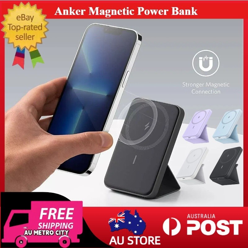 Anker 5000mAh Magnetic Power Bank Portable USB-C Battery Charger for iPhone
