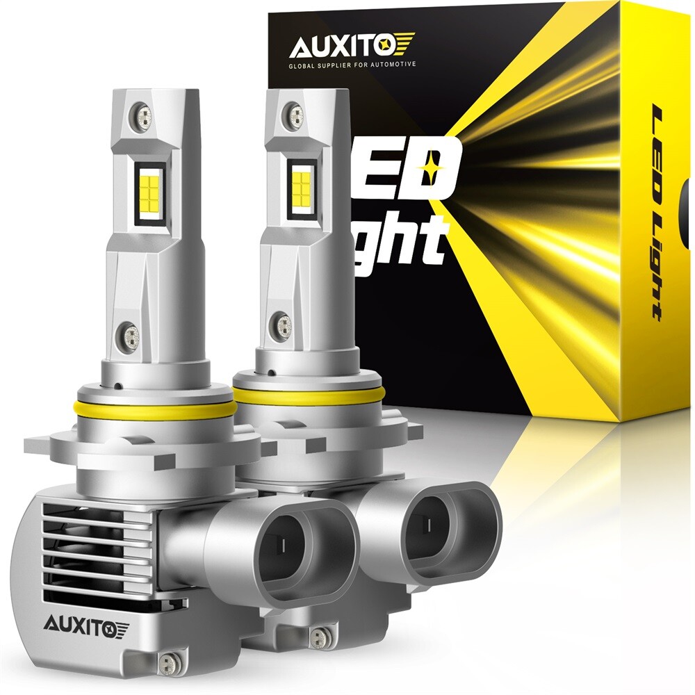 AUXITO 9012 LED High Low Beam Headlight Bulbs Ultra Brightness ERROR FREE Q16