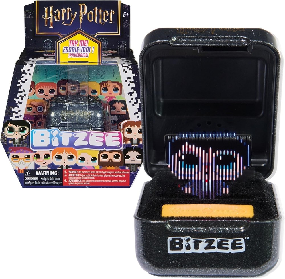 Harry Potter, Bitzee Interactive Toy with 20 Characters Inside, Reacts to Touch,