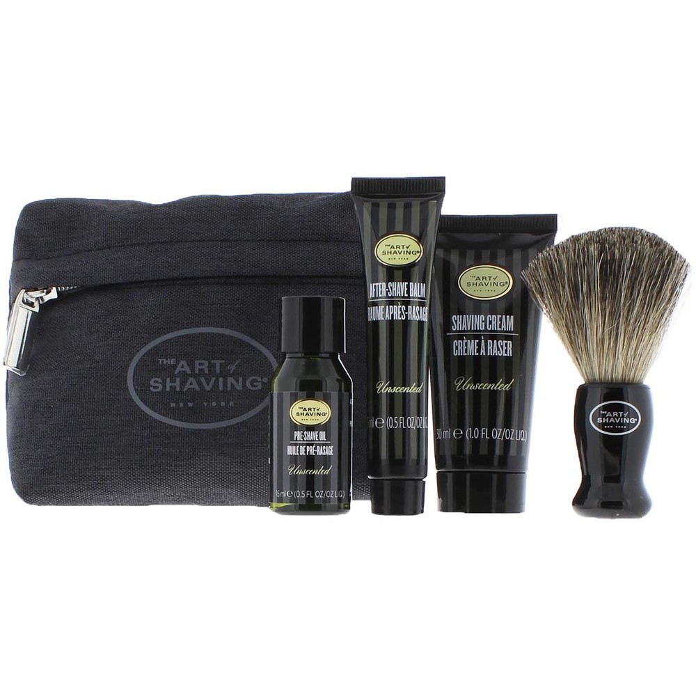 The Art of Shaving Mens Starter Kit Black Kit Shaving Accessories O/S  6148