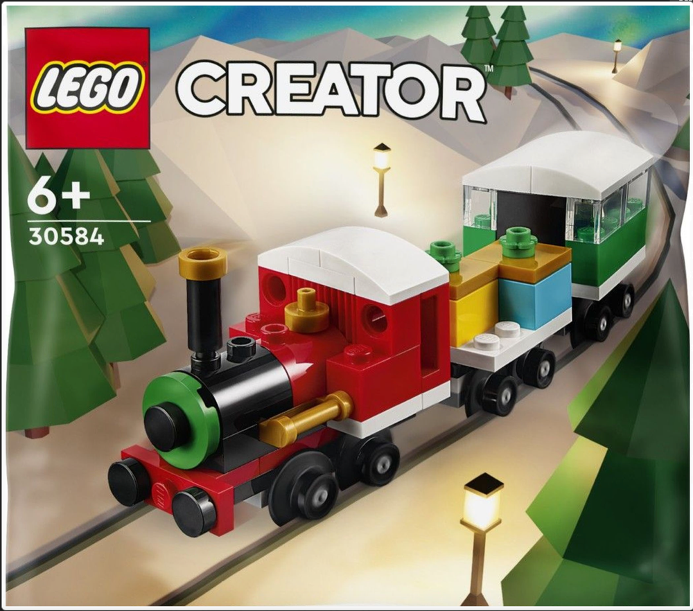 Lego 30584 Creator Winter Holiday Train Freight Wagon Christmas Polybag 2022
