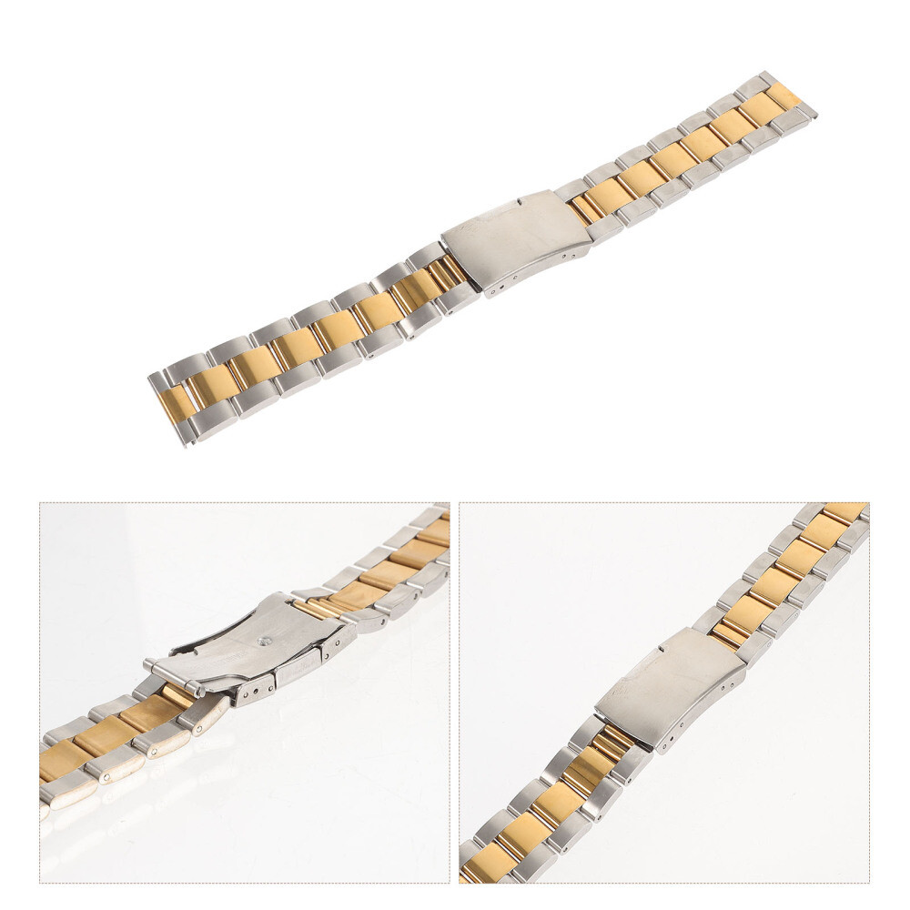 Elegant Golden Strap Watch Band for Women’s Watches Accessories