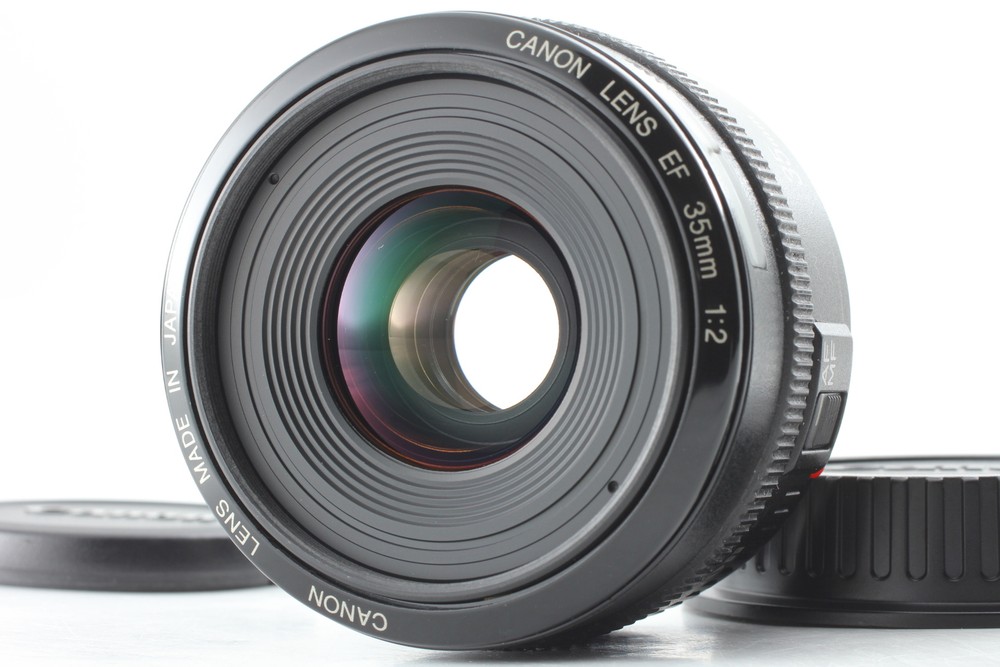 [Near MINT] CANON EF 35mm f/2 Wide Angle AF Lens Black EOS EF Mount From JAPAN