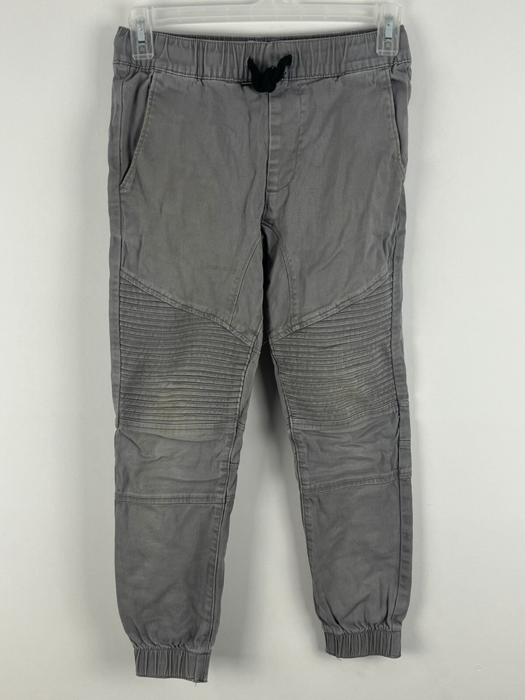 Urban Heritage Kids Chino Pants Size 10 Waist 25in Stretch Gray Inseam 23in