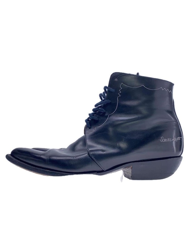 Sowora Boots/Lace-Up Boots/41/Blk/Leather 858