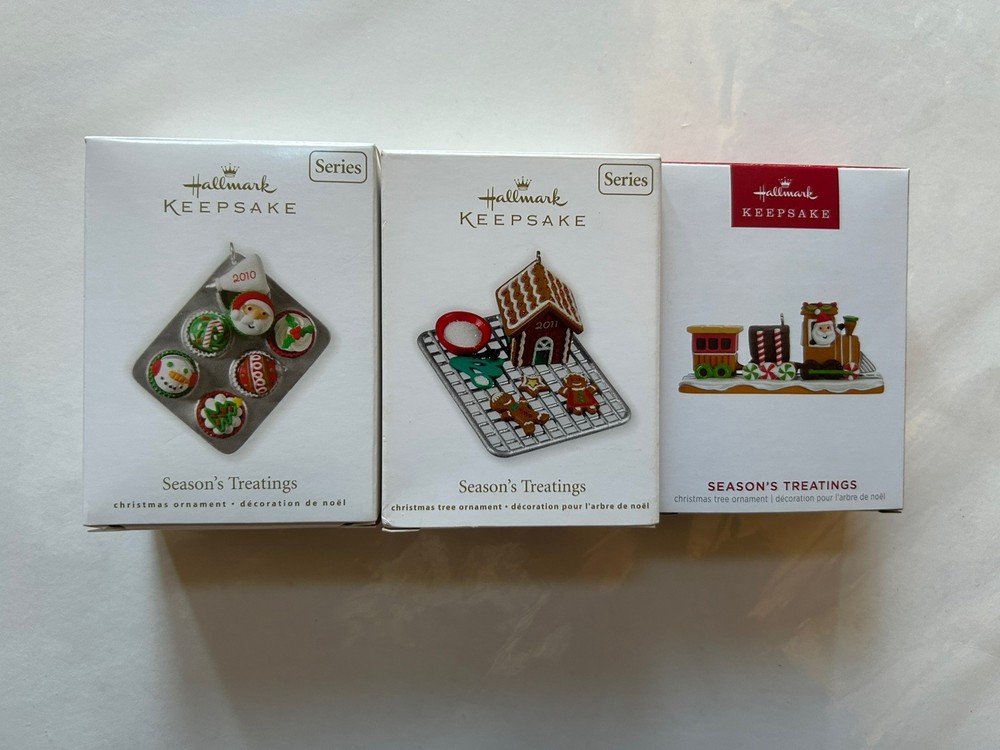 Hallmark Seasons Treatings 2010, 2011, 2023 - Set Of Three