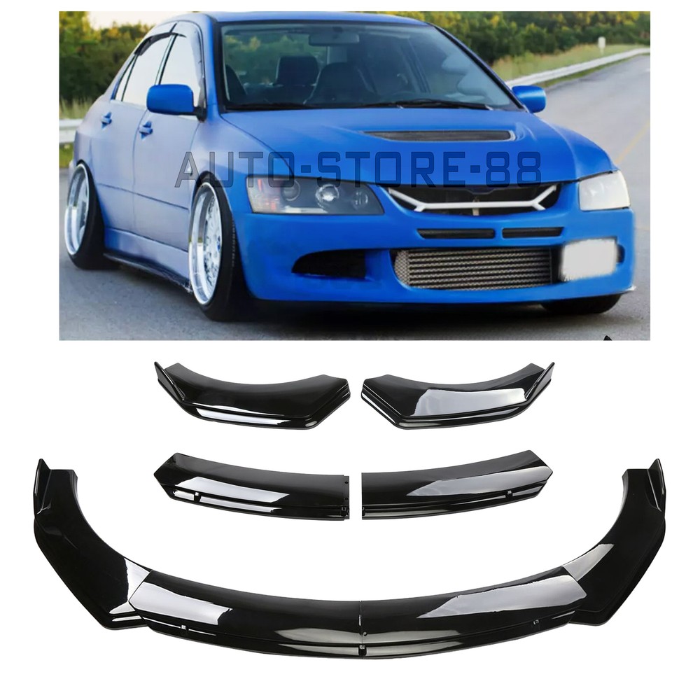Toyota Corolla Camry Gloss Black ABS Front Bumper Lip Splitter Spoiler