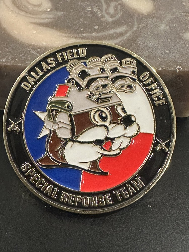 HSI Dallas SRT Challenge Coin
