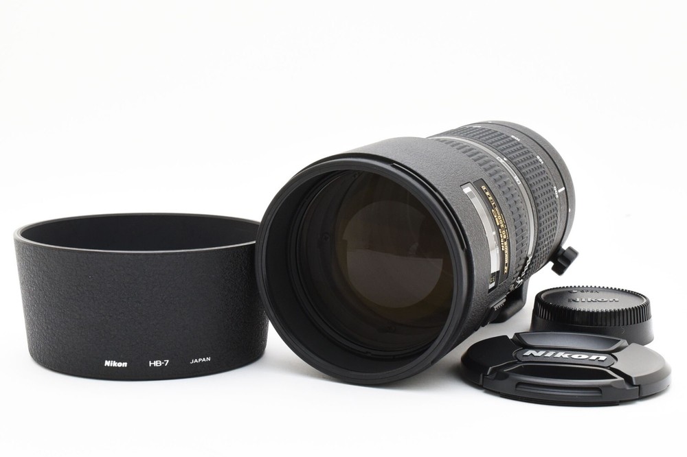 Nikon AF Nikkor 80-200mm f2.8 D ED Zoom Lens with Hood Near Mint Japan Import  