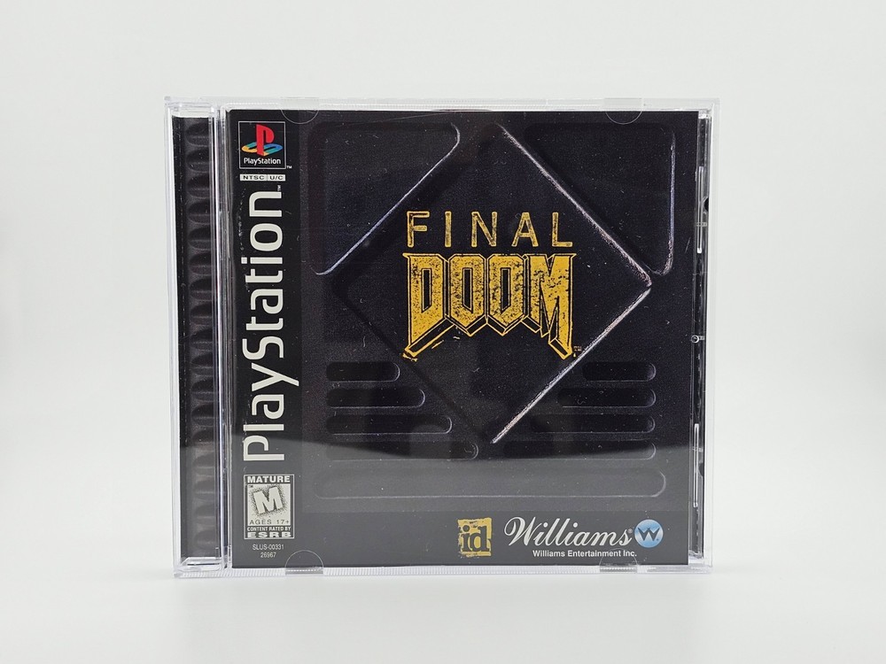 Sony Playstation 1 PS1 Final Doom CIB Cleaned & Tested