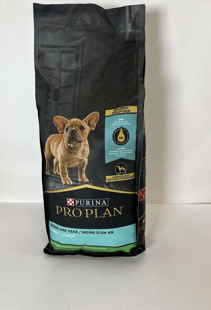 Purina Pro Plan Puppy Food Small Breed — Chicken & Rice, 6 lb, DHA, New