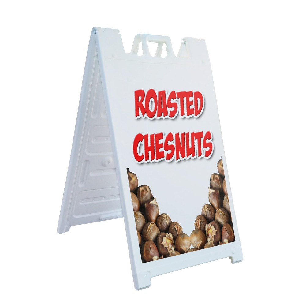 A-frame Sidewalk Roasted Chesnuts 24