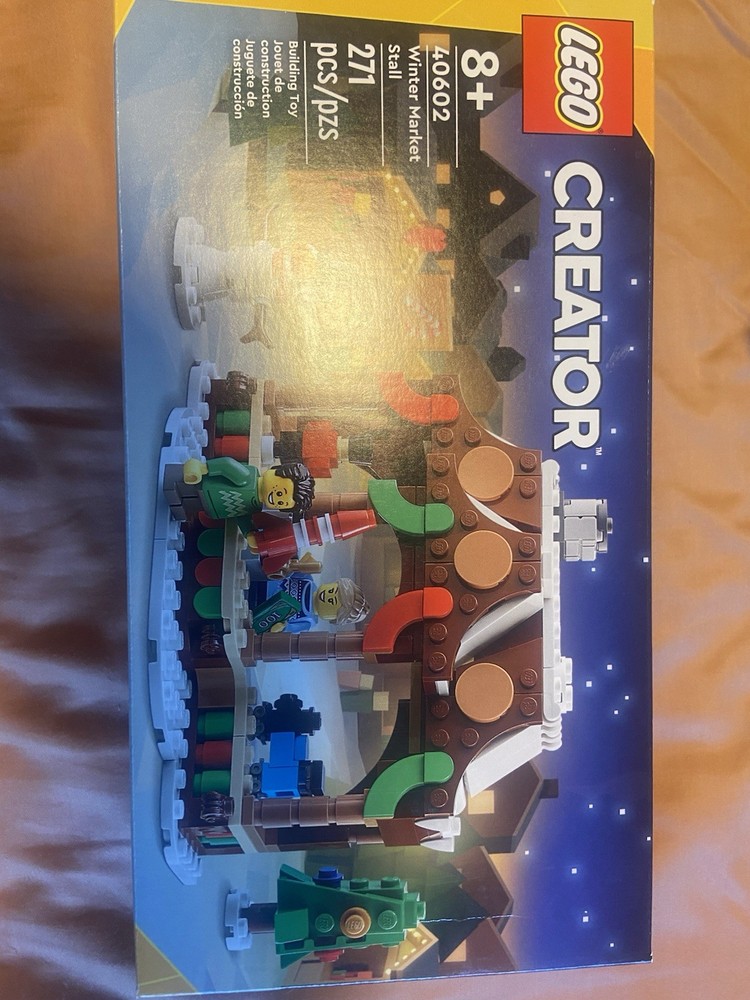 LEGO 40602 Creator Winter Market Stall Limited Edition GWP Promo Set