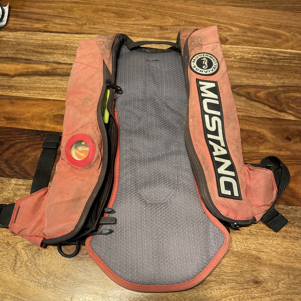 Mustang Survival Automatic Inflatable PFD Life Jacket Tested & Compliant