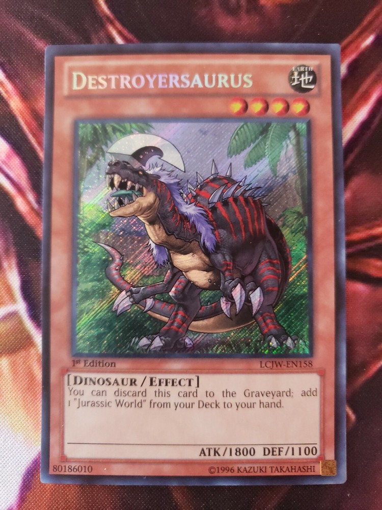 Destroyersaurus LCJW-EN158 Legendary Collection 4 Joeys World 1st Edition