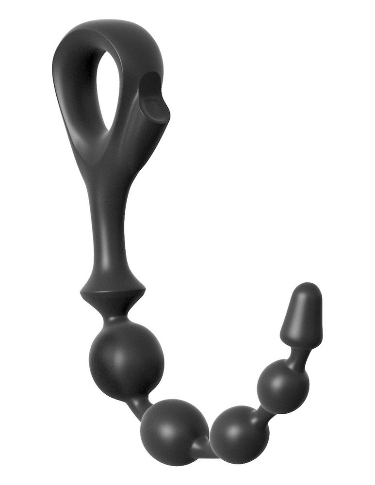 ANAL FANTASY EZ GRIP ANAL BEADS SILICONE BUTT PLEASURE PLUG