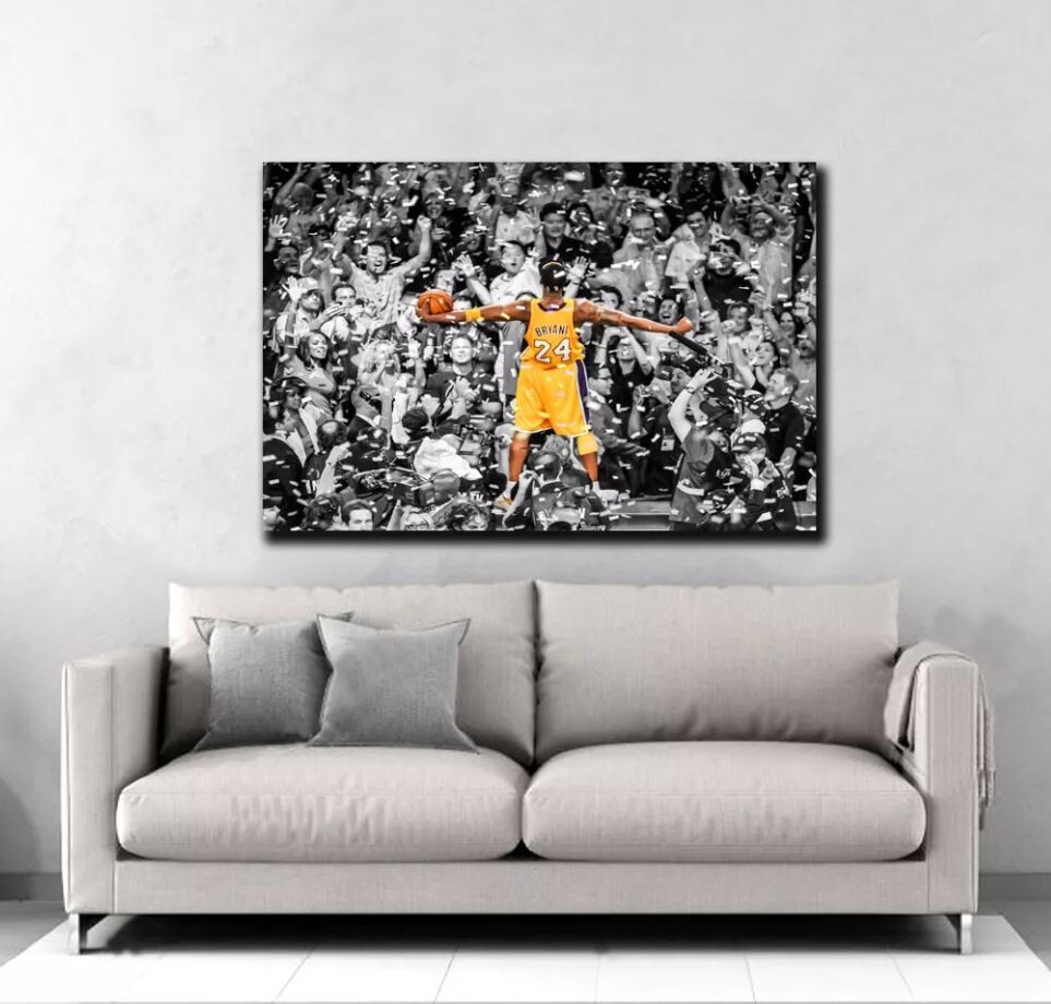 Kobe Bryant Championship Lakers Special NBA Player Poster,