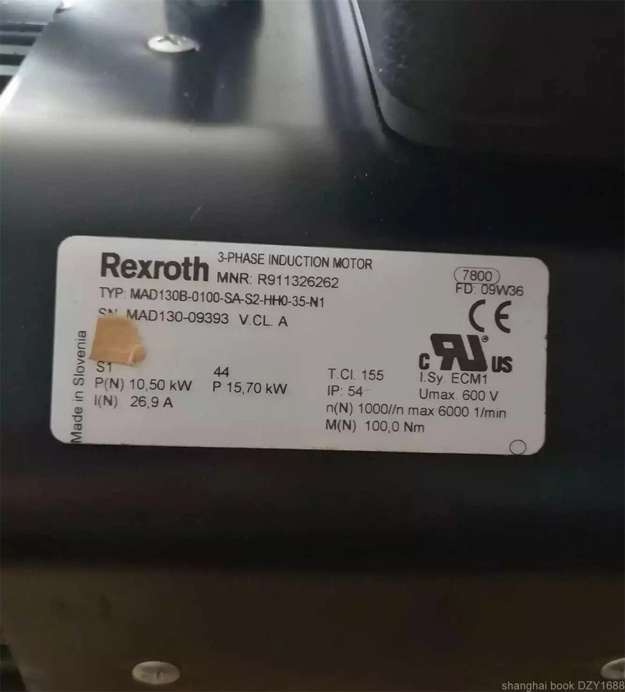 Rexroth New original servo motor R911326262 MAD130B-0100-SA-S2-HH0-35-N1