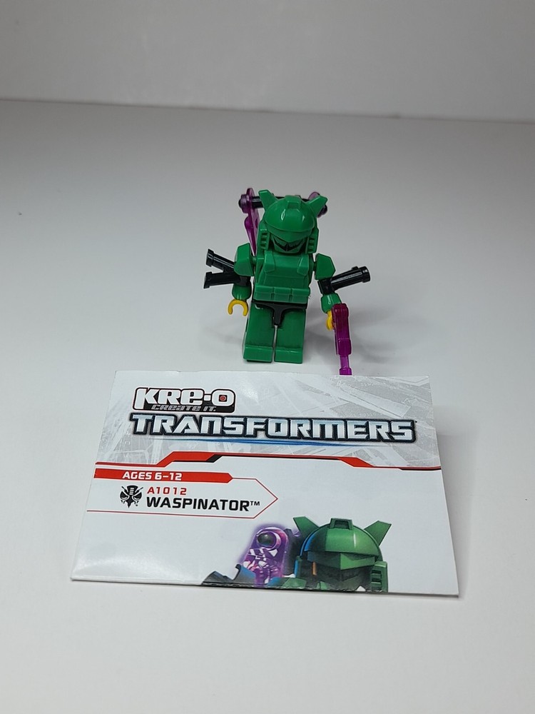 KRE-O Transformers Waspinator Used Complete Set 100 Parts