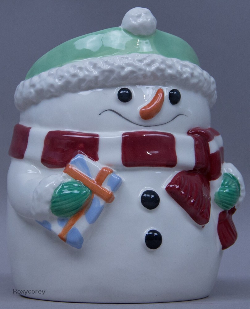 Yankee Candle Snowman Large Porcelain Christmas Candle Holder NWT  