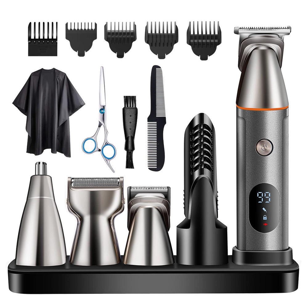 Beard Trimmer for Men Multifunctional Hair Trimmer Mens Electric Clipper Suit...