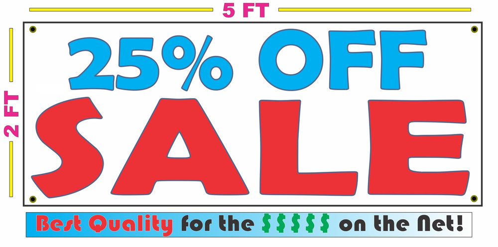 Save 25% on Premium 2x5 Business Banner Signs – Perfect for Storage and Professional Use!