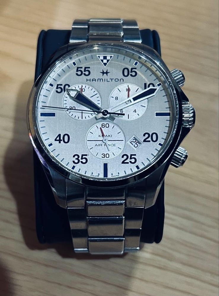 Hamilton Khaki Quartz Men's Watch 44mm Silver Analog H767120