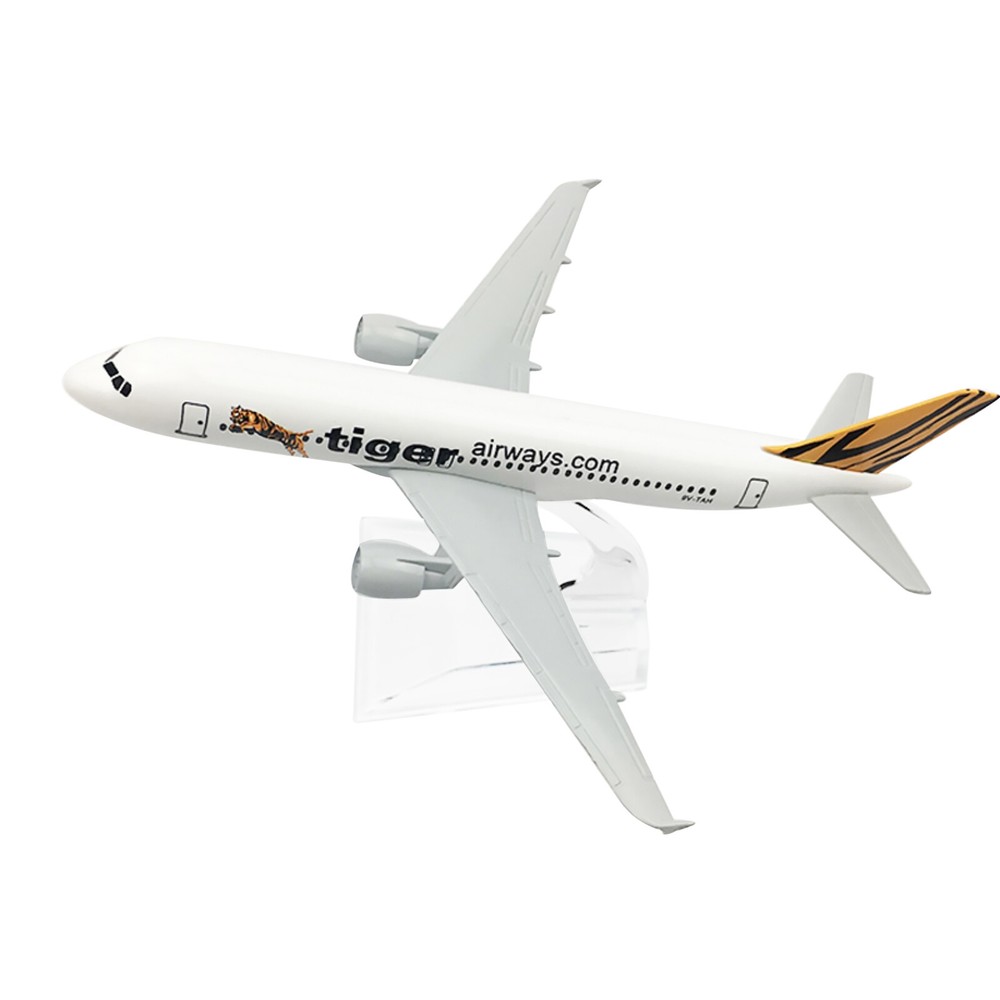 1/400 16cm Singapore Tiger A320 Alloy Plane Aircraft  Model Diecast Airplane s