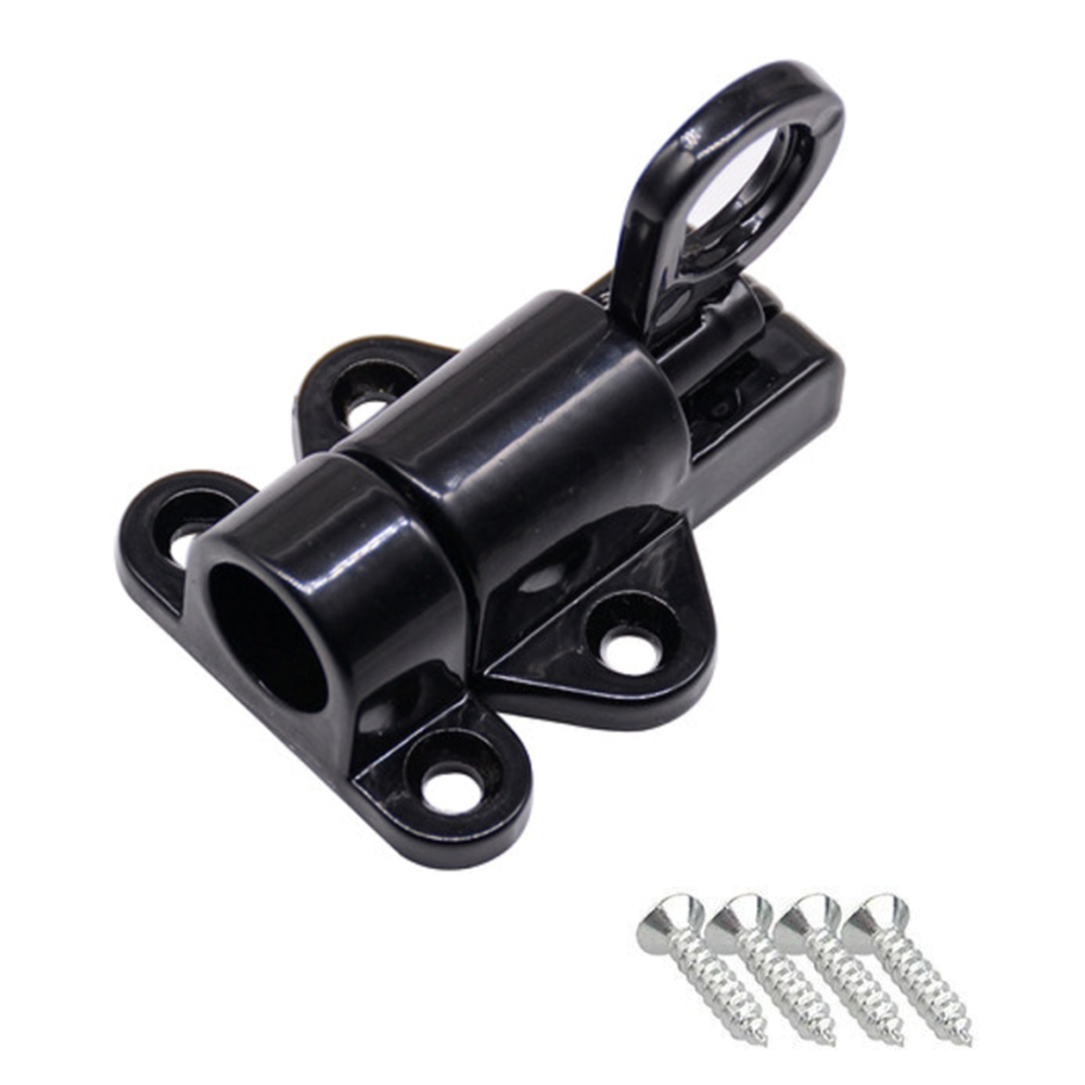 Spring Self-Closing Aluminum Alloy Gate Lock for Doors and Windows