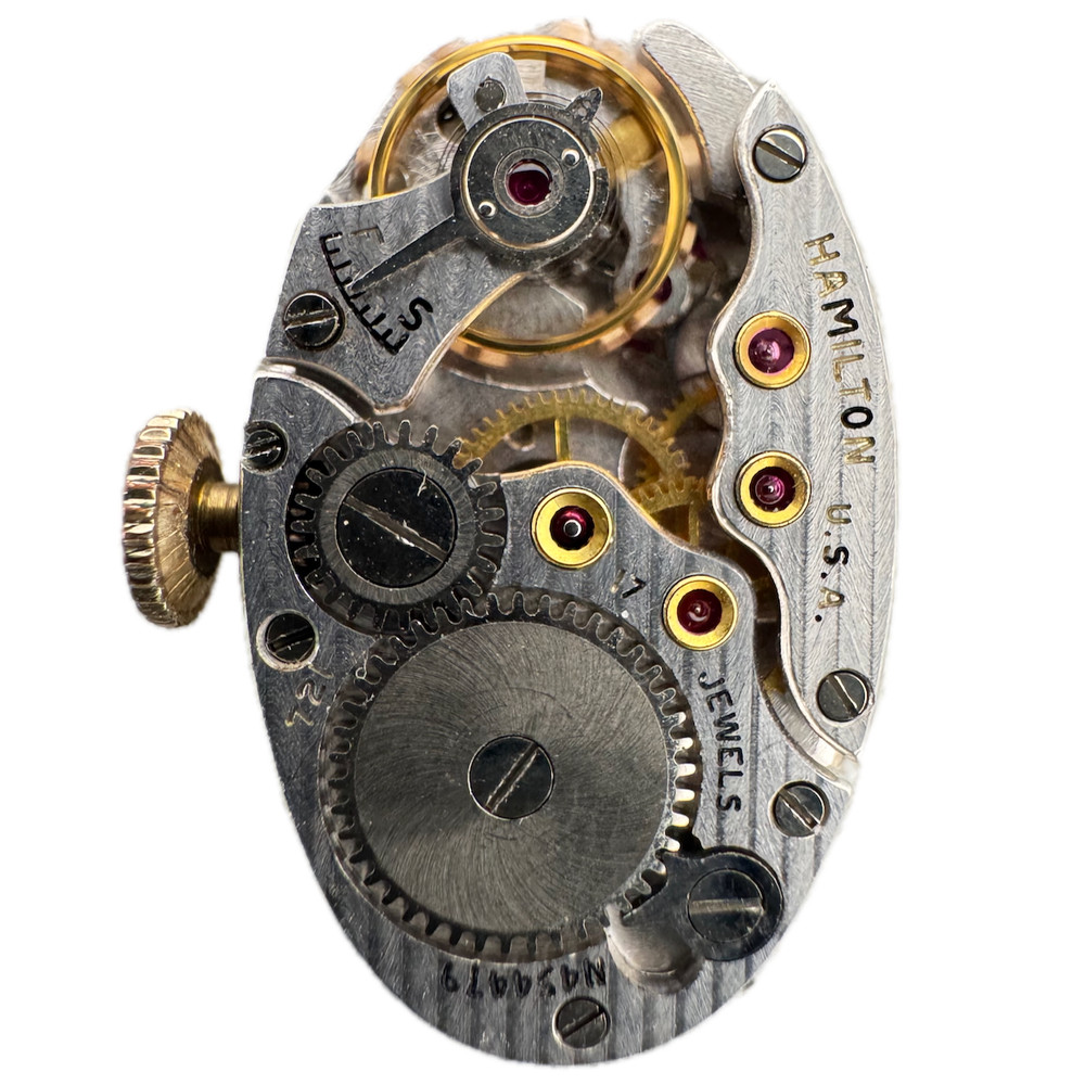 Vintage Hamilton 721 17 Jewel Mechanical Men's Wristwatch Movement USA