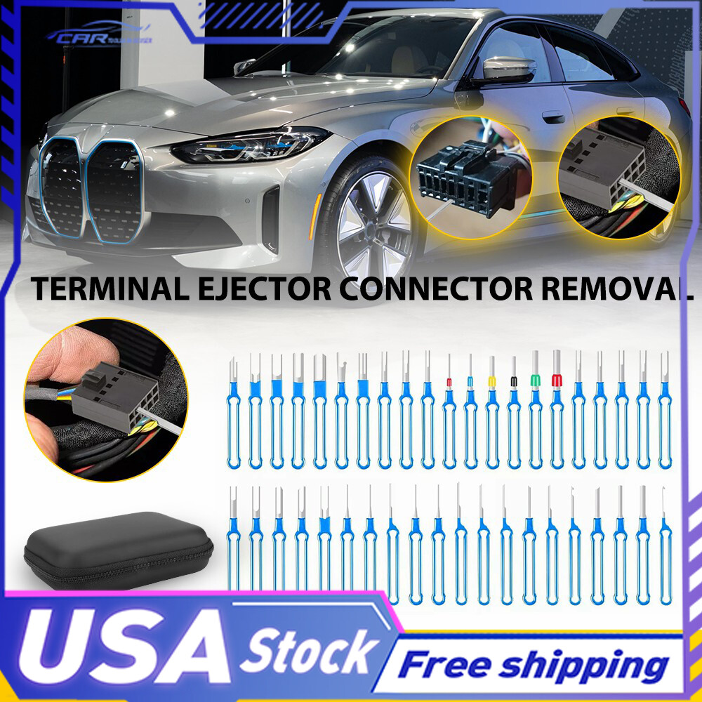 41pcs Pin Puller Ejector Set Terminal Car Wire Removal Tool with Protective Bag