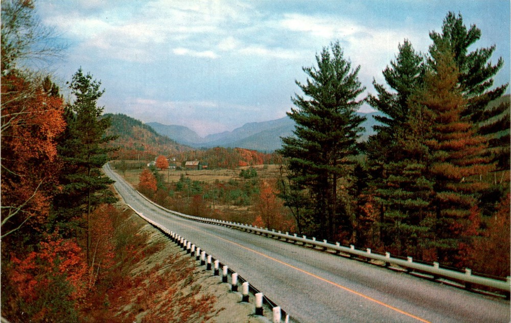 Mountains, Asheville, N. C. Postcard
