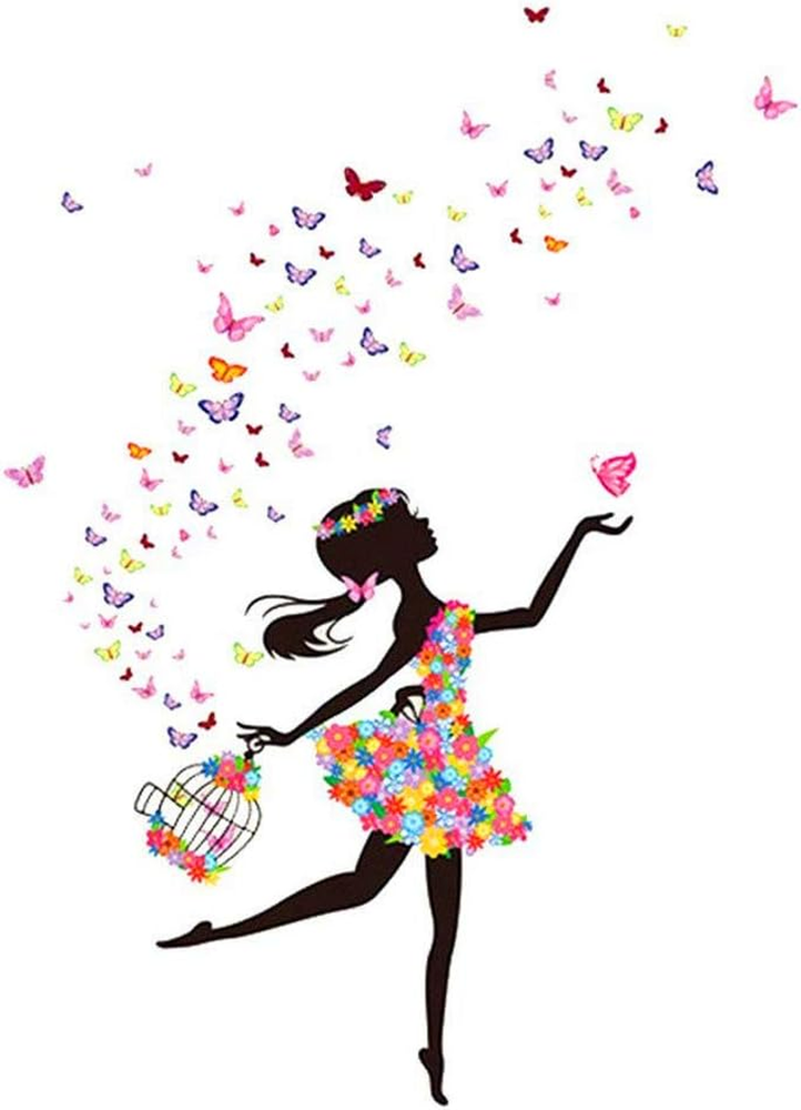 Nature Series SN-66 Lovely Dancing Flower Girl with Birds Cage Removable Vinyl D