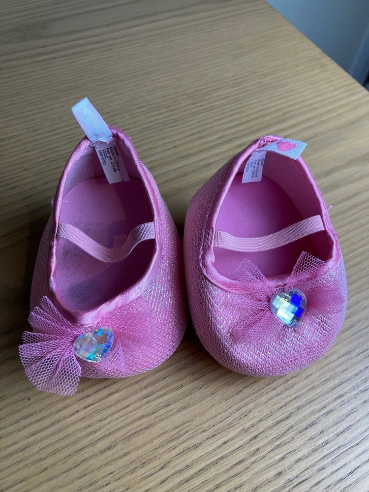 Pink Sparkle Heels for Build a Bear Doll