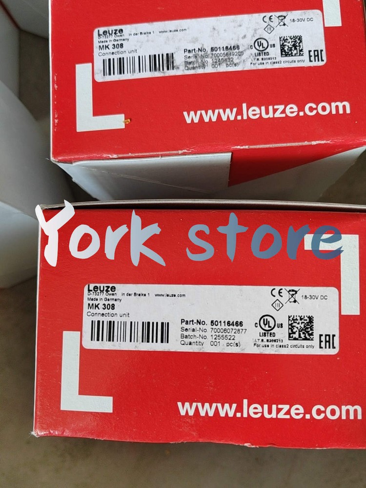 NEW LEUZE MK 308 connector 50116466 Spot Goods！ 1-Year Warranty !-image
