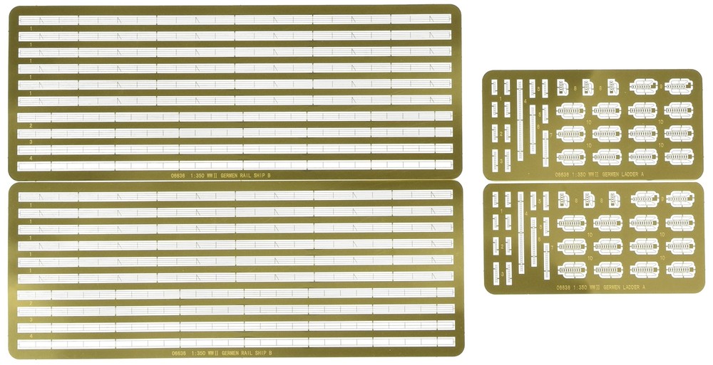 Trumpeter 1:350 - Ships Handrails & Ladders (P-Etch)