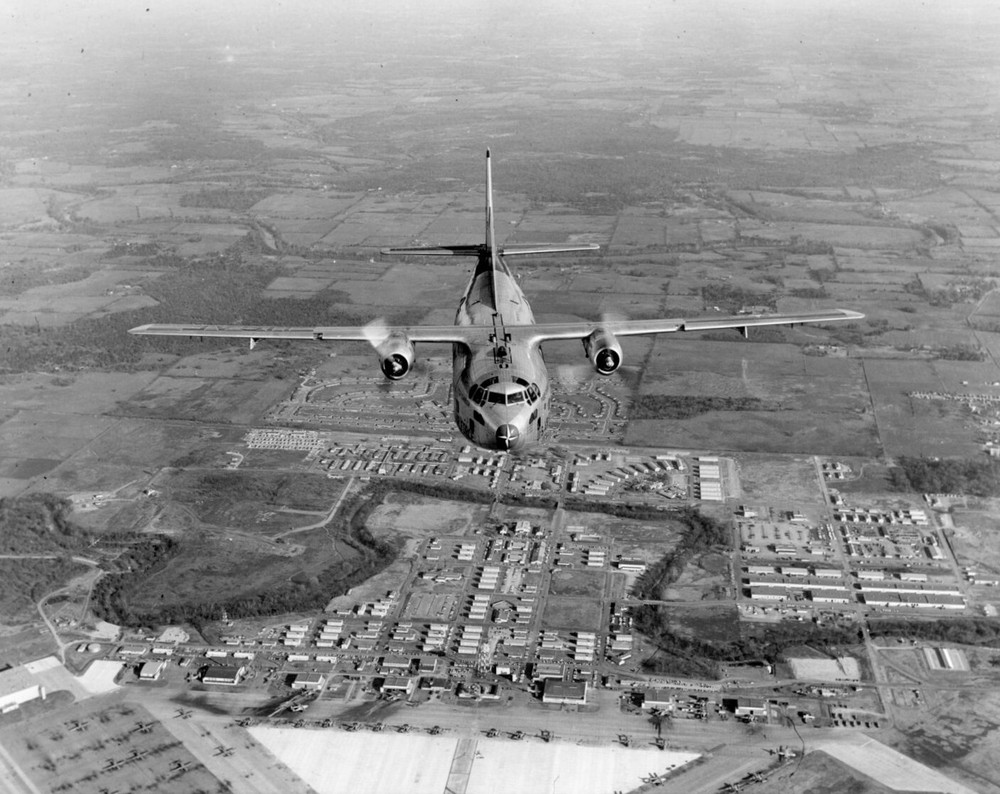 Vintage Military Airplane  C-123 B Provider Photo 8x10 Unclassified