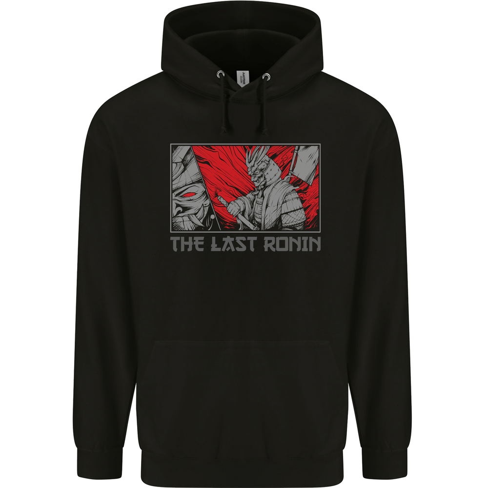 The Last Ronin Samurai Warrior Mens 80% Cotton Hoodie