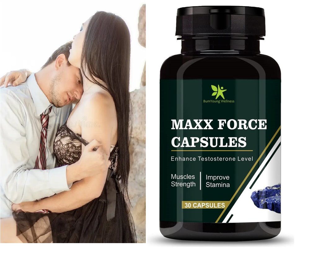 Maxx Force BumYoung Wellness For Increase Strength 30 Capsules