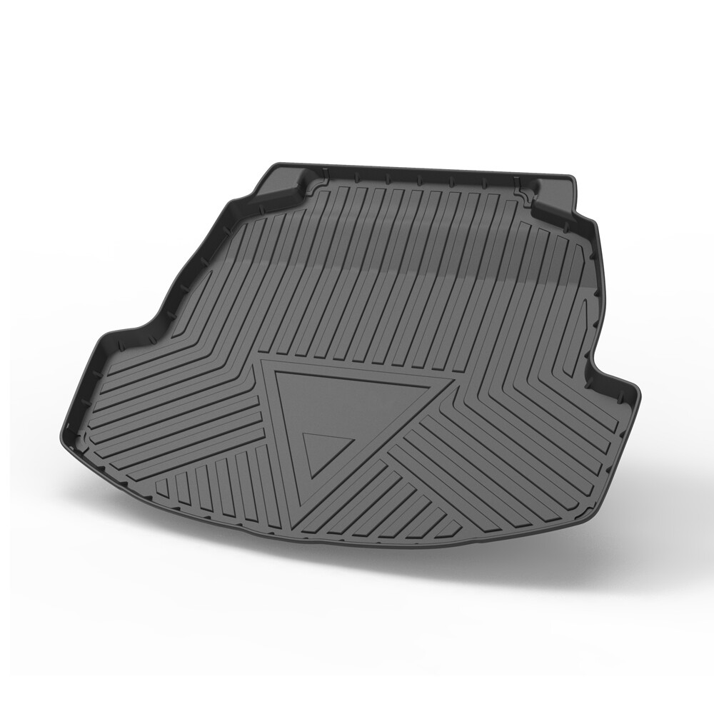 Black Cargo Trunk Tray Boot Liner for 2020-2023 Toyota Corolla Sedan