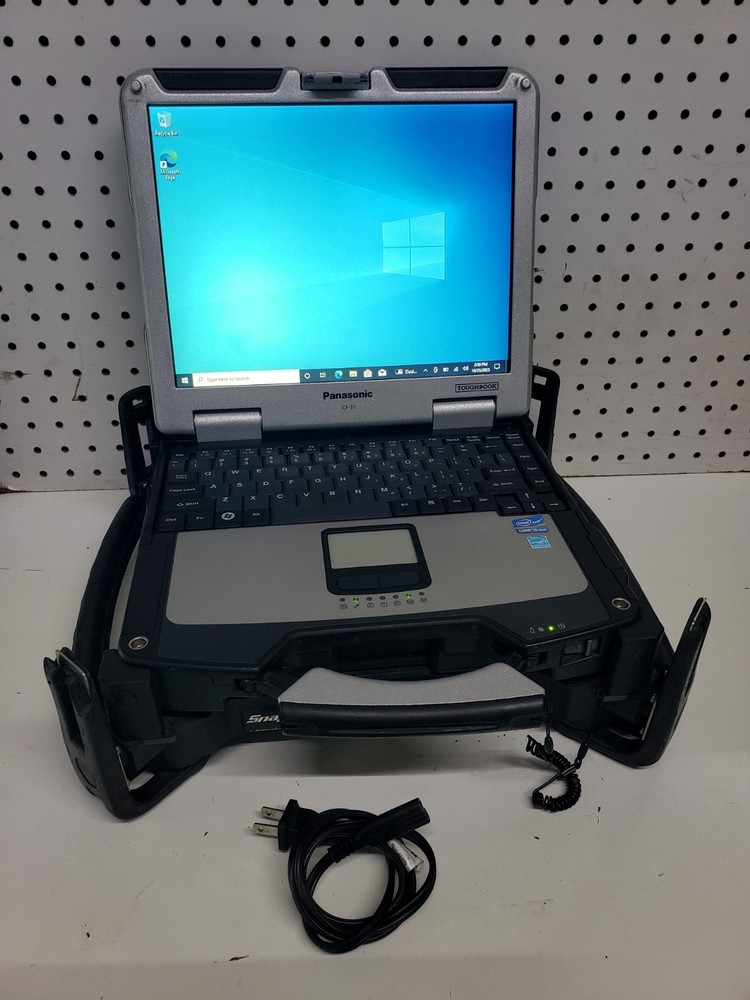 PANASONIC TOUGHBOOK CF-31 SNAP ON ,4GB RAM I5-3320M 512GB SSD  SCANNER , WIN 10P