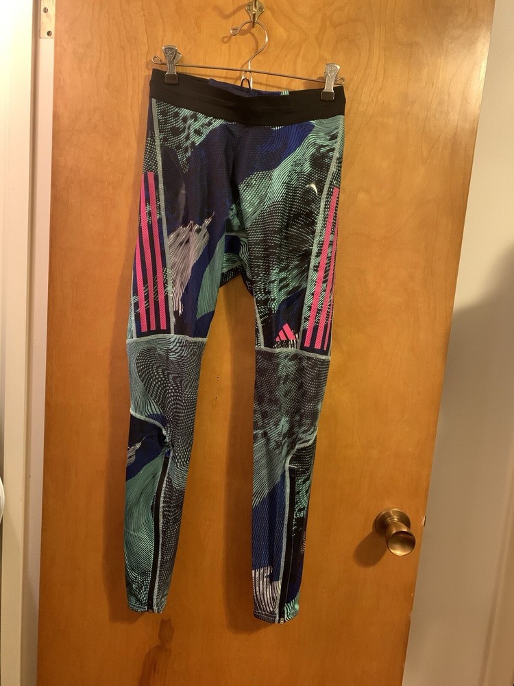 Adidas Men's Pro Elite Adizero Running Tights HN8041 Size Small