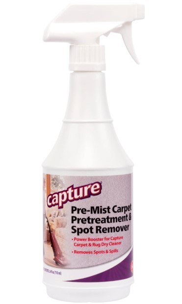 Capture Pre-Mist Carpet Cleaner 24oz – Lifts Stains, Wine, Juice