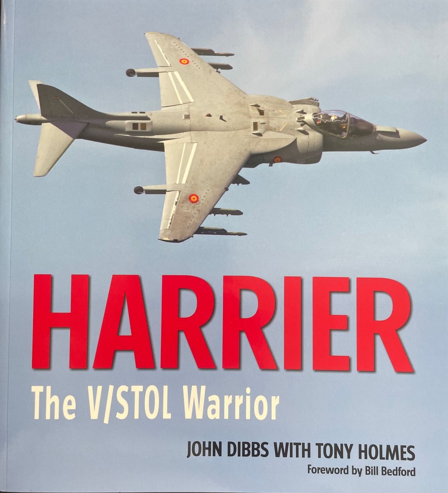 HARRIER THE V/STOL WARRIOR RAF GR RN SHAR FRS FA.2 USMC AV-8A VMA P.1127 KESTREL