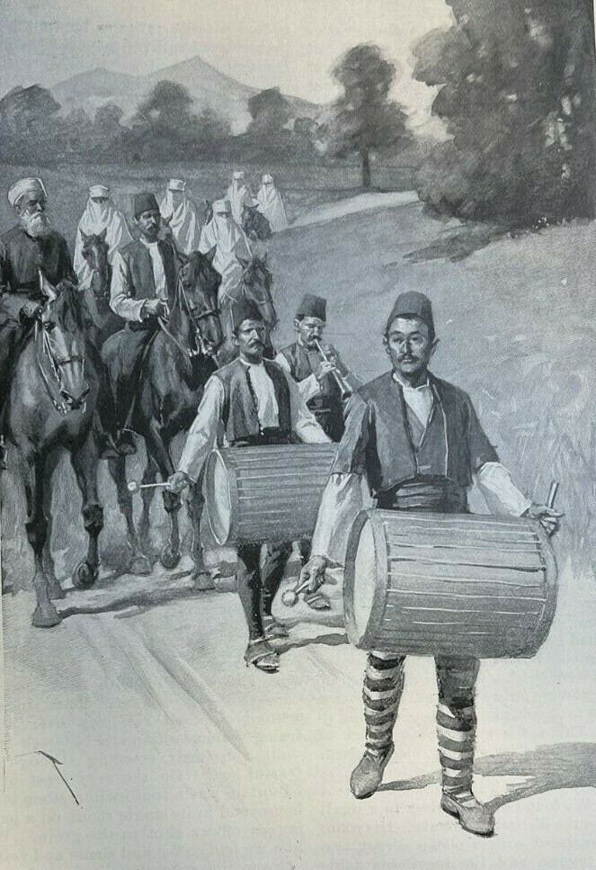 1898 Turco-Greek War Greece Macedonia Turkey Thessaly illustrated