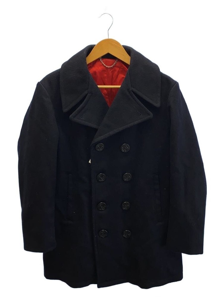 Cooper Peacoat/38/Wool/Nvy/Plain 7723