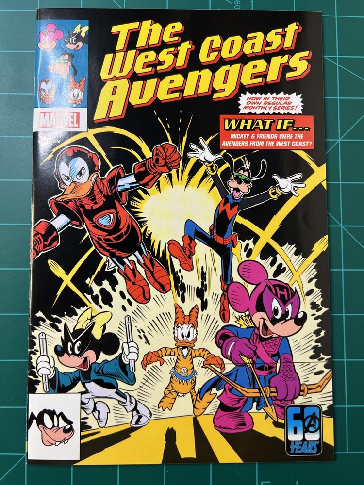 Amazing Spider-Man #47 Disney100 What If Variant by Alessandro Pastrovicchio 2024