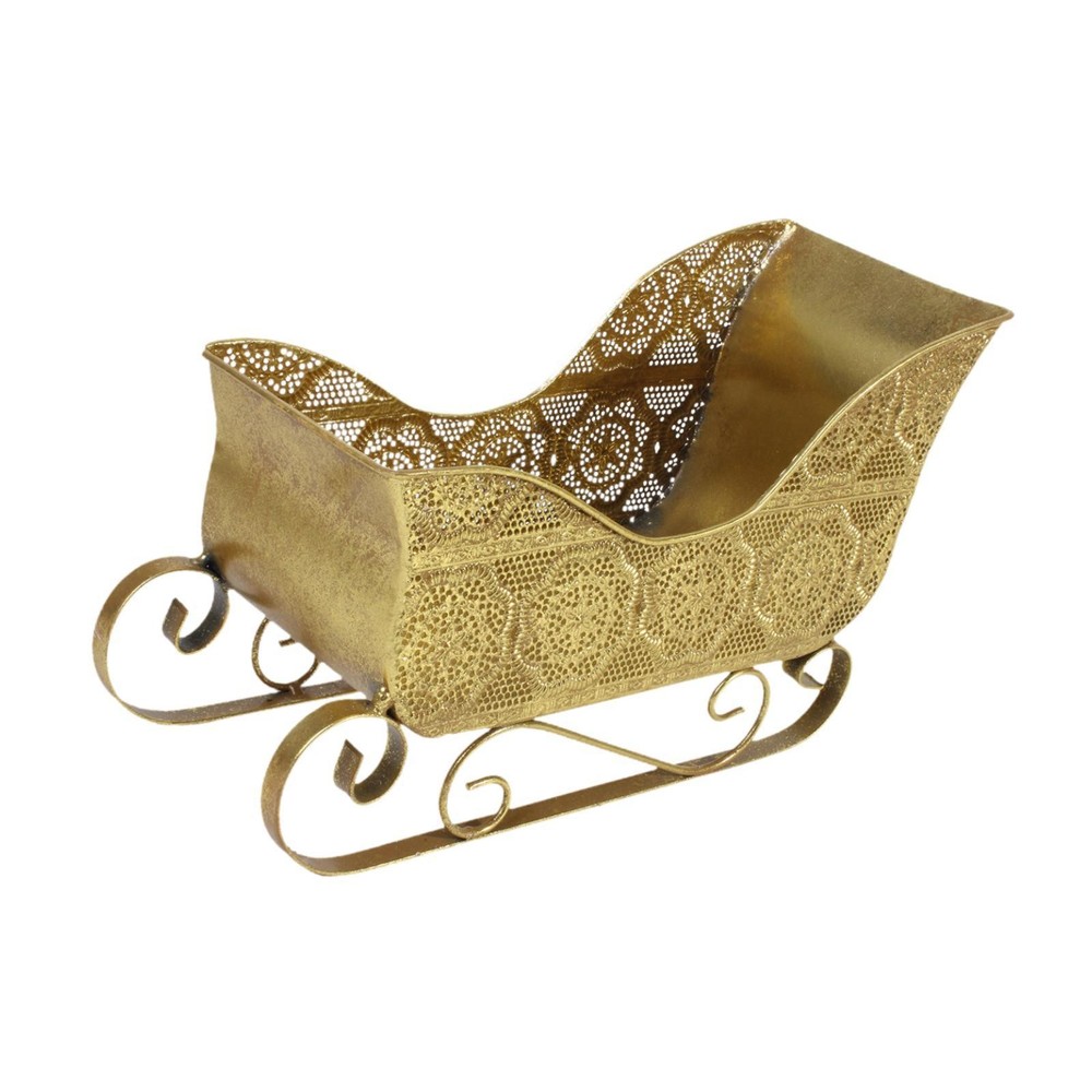 Mini Sled Ornament for Christmas Home Decor and Festive Tabletops