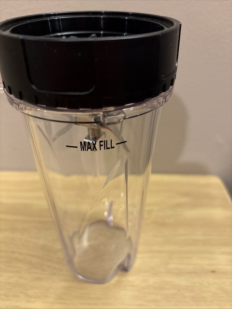 Nutri Ninja 24 Oz Single Serve Blender Cup with Blade Assembly Replacement OEM